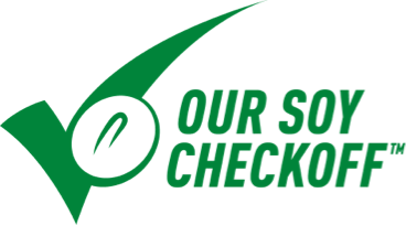 Our Soy Checkoff logo